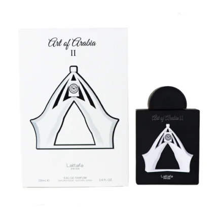 Parfum oriental boisé ambré Lattafa Art of Arabia II